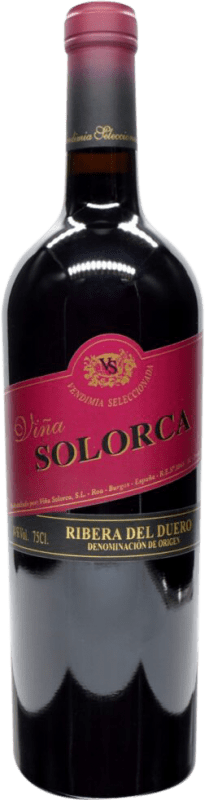 38,95 € Free Shipping | Red Wine Viña Solorca VS Vendimia Seleccionada — Selected Harvest Crianza — Aged D.O. Ribera del Duero Spain Tempranillo Bottle 75 cl