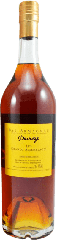 172,95 € Envio grátis | Armagnac Francis Darroze Les Grands Assemblages França 40 Anos 70 cl