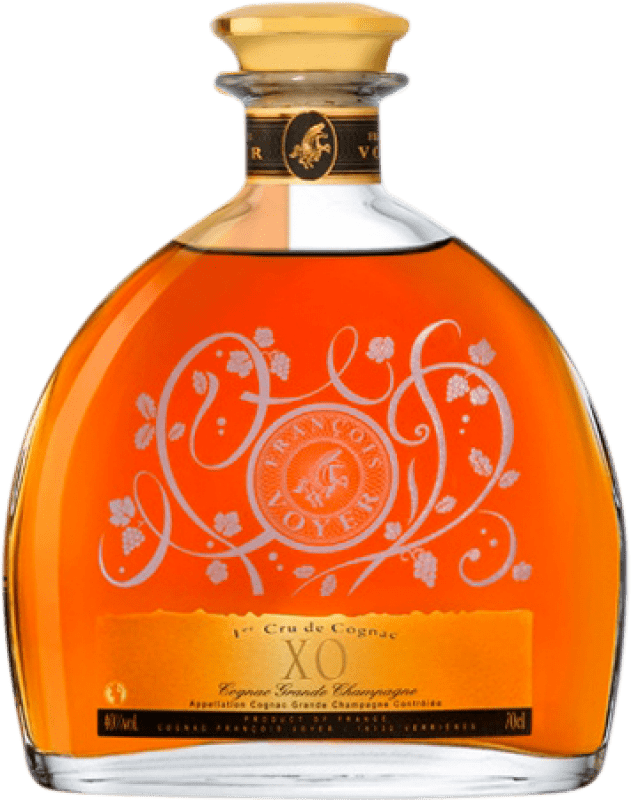 103,95 € Spedizione Gratuita | Cognac Francois Voyer XO Premier Cru Francia Bottiglia 70 cl