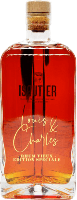 123,95 € Free Shipping | Rum Isautier Louis & Charles Vieux France Bottle 70 cl