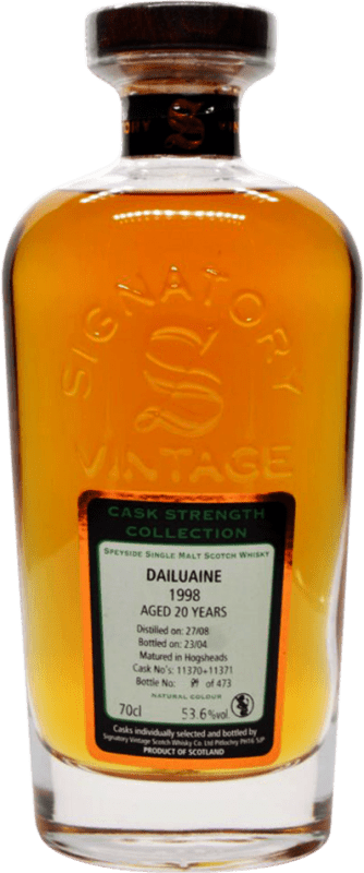 143,95 € Kostenloser Versand | Single Malt Whisky Signatory Vintage At Dailuaine Großbritannien 20 Jahre 70 cl