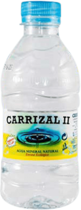 8,95 € Free Shipping | 24 units box Water Zerep Carrizal II Mineral Natural — Natural Mineral Spain Third-Liter Bottle 33 cl PET