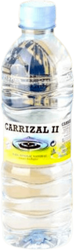 7,95 € Бесплатная доставка | Коробка из 24 единиц Вода Zerep Carrizal II PET Испания бутылка Medium 50 cl