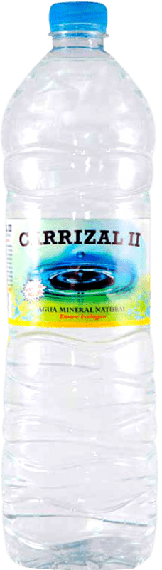 6,95 € 免费送货 | 盒装12个 水 Zerep Carrizal II Mineral Natural — 天然矿物 西班牙 特殊瓶 1,5 L PET — 塑料