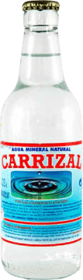 11,95 € 免费送货 | 盒装12个 水 Zerep Carrizal Frizzante — 微起泡, Mineral Natural — 天然矿物 西班牙 三分之一升瓶 33 cl