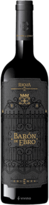 6,95 € Envío gratis | Vino tinto Aldeanueva Baron de Ebro Crianza D.O.Ca. Rioja La Rioja España Tempranillo, Garnacha, Mazuelo Botella 75 cl