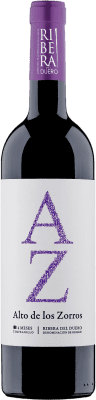 9,95 € Envoi gratuit | Vin rouge Solterra AZ Alto de los Zorros 4 Meses D.O. Ribera del Duero Castille et Leon Espagne Tempranillo Bouteille 75 cl