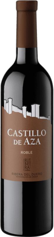 7,95 € Free Shipping | Red Wine García Carrión Castillo de Aza Oak D.O. Ribera del Duero Castilla y León Spain Tempranillo 75 cl