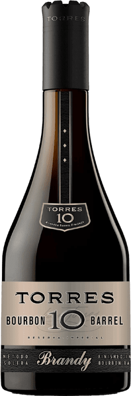 16,95 € Free Shipping | Brandy Torres 10 Bourbon Barrel Galicia Spain Bottle 70 cl