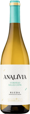 8,95 € Spedizione Gratuita | Vino bianco Pagos del Rey Analivia Selección Spagna Verdejo Bottiglia 75 cl