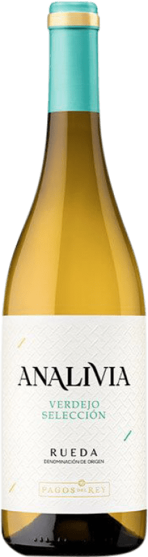 8,95 € Бесплатная доставка | Белое вино Pagos del Rey Analivia Selección Испания Verdejo бутылка 75 cl