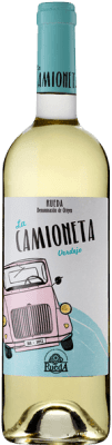 6,95 € Бесплатная доставка | Белое вино Pagos del Rey La Camioneta Испания Verdejo бутылка 75 cl