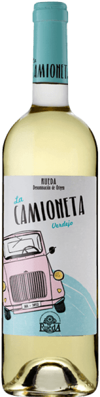 6,95 € Envio grátis | Vinho branco Pagos del Rey La Camioneta Espanha Verdejo Garrafa 75 cl