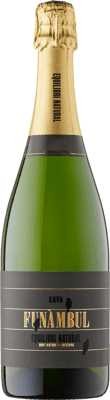10,95 € Spedizione Gratuita | Spumante Bianco Azul y Garanza Entre Vinyes Funanbul Brut Nature Riserva Spagna 75 cl