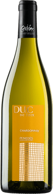 8,95 € Envio grátis | Espumante branco Covides Duc de Foix D.O. Cava Catalunha Espanha Chardonnay Garrafa 75 cl