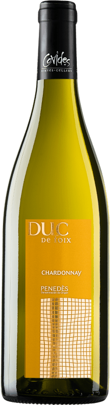 8,95 € Envio grátis | Espumante Branco Covides Duc de Foix D.O. Cava Catalunha Espanha Chardonnay 75 cl