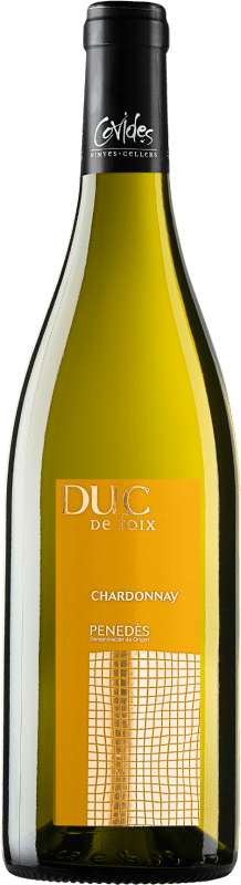 8,95 € Envio grátis | Espumante branco Covides Duc de Foix D.O. Cava Catalunha Espanha Chardonnay Garrafa 75 cl