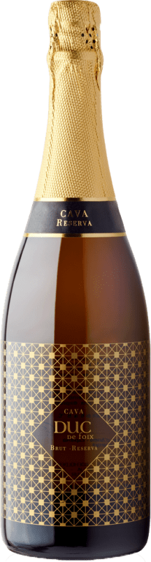 14,95 € 免费送货 | 白起泡酒 Covides Duc de Foix 香槟 预订 D.O. Cava 加泰罗尼亚 西班牙 瓶子 75 cl