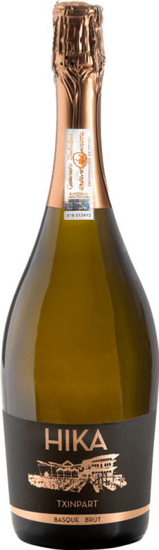 29,95 € 送料無料 | 白スパークリングワイン Hika Txakolindegia Txinpart Basque Brut スペイン ボトル 75 cl