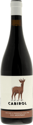 10,95 € Free Shipping | Red wine Dit Celler Cabirol Negre D.O. Montsant Catalonia Spain Bottle 75 cl