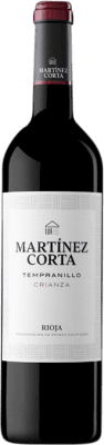 10,95 € Spedizione Gratuita | Vino rosso Bodegas Martínez Corta Crianza Spagna Bottiglia 75 cl