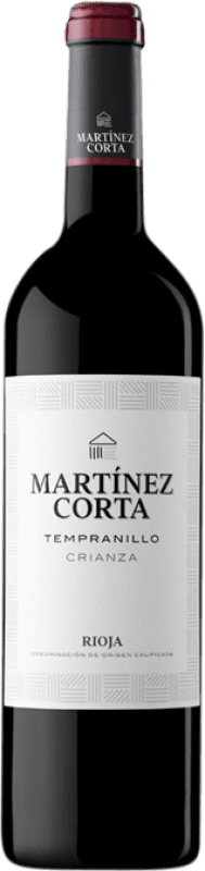 10,95 € Spedizione Gratuita | Vino rosso Bodegas Martínez Corta Crianza Spagna Bottiglia 75 cl