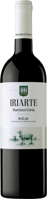 8,95 € Spedizione Gratuita | Vino rosso Bodegas Martínez Corta Finca Iriarte Spagna Bottiglia 75 cl