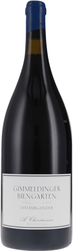 201,95 € Spedizione Gratuita | Vino rosso A. Christmann Gimmeldinger Biengarten Secco V.D.P. Erste Lage PFALZ Germania Pinot Nero Bottiglia Magnum 1,5 L