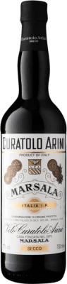 14,95 € Envío gratis | Vino blanco Baglio Curatolo Seco D.O.C. Marsala Sicilia Italia Inzolia Botella 75 cl