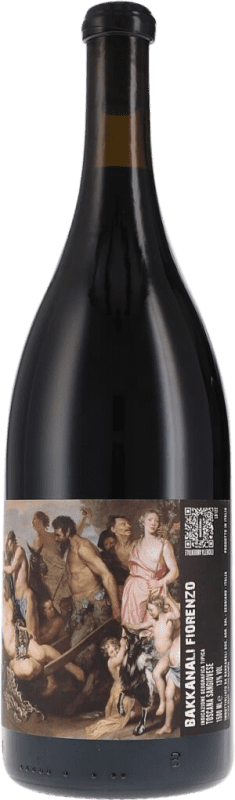 154,95 € Envío gratis | Vino tinto Bakkanali Fiorenzo Seco I.G.T. Toscana Toscana Italia Sangiovese Botella Magnum 1,5 L