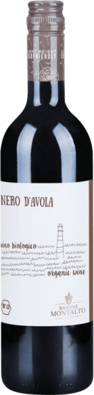 8,95 € Бесплатная доставка | Красное вино Barone Montalto Montalto сухой D.O.C. Sicilia Сицилия Италия Nero d'Avola бутылка 75 cl