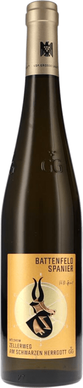 116,95 € Envío gratis | Vino blanco Battenfeld Spanier Zellerweg am Schwarzen Herrgott Seco V.D.P. Grosses Gewächs GG Rheinhessen Alemania Riesling Botella 75 cl