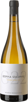 23,95 € Free Shipping | White wine Gorka Izagirre G22 Dry D.O. Bizkaiko Txakolina Spain Hondarribi Zerratia Bottle 75 cl