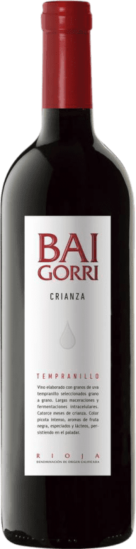 252,95 € Envío gratis | Vino tinto Baigorri Seco Crianza D.O.Ca. Rioja La Rioja España Tempranillo Botella Salmanazar 9 L