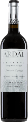61,95 € 免费送货 | 红葡萄酒 Balbás Ardal Seco — 干型 甄选, 特别 珍藏 D.O. Ribera del Duero 西班牙 Tempranillo — 丹魄, Cabernet Sauvignon — 赤霞珠 75 cl