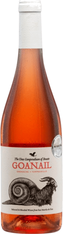 7,95 € Free Shipping | Rosé wine San Martín de Unx Goanail Dry D.O. Navarra Navarre Spain Tempranillo, Grenache Tintorera Bottle 75 cl