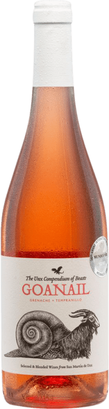 12,95 € Envío gratis | Vino Rosado San Martín de Unx Goanail Seco D.O. Navarra Navarra España Tempranillo, Garnacha 75 cl