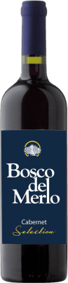 12,95 € Envio grátis | Vinho Tinto Bosco del Merlo Seco Seleção I.G.T. Veneto Vêneto Itália Cabernet Sauvignon 75 cl