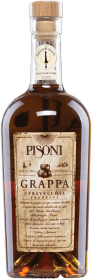 25,95 € Free Shipping | Grappa Pisoni Trentina Stravecchia D.O.C. Trentino Trentino Italy Moscato — Muscat, Teroldego, Marzemino, Chardonnay, Pinot Gris Medium Bottle 50 cl