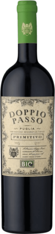 8,95 € Free Shipping | Red wine Botter Doppio Passo Dry I.G.T. Primitivo Puglia Italy Primitivo Bottle 75 cl