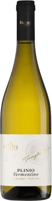 19,95 € Envío gratis | Vino Blanco Cascina Bruni Plinio D.O.C. Maremma Toscana Italia Vermentino 75 cl