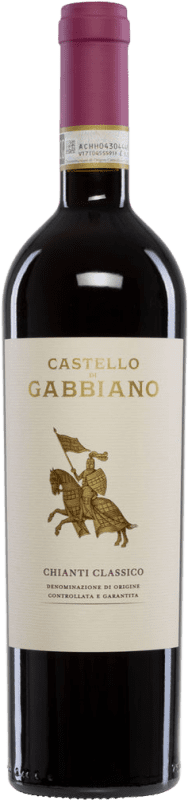 22,95 € Бесплатная доставка | Красное вино Castello di Gabbiano сухой D.O.C.G. Chianti Classico Тоскана Италия Merlot, Sangiovese бутылка 75 cl