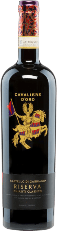 34,95 € Spedizione Gratuita | Vino Rosso Castello di Gabbiano Seco — Secco Classico Riserva D.O.C.G. Chianti Toscana Italia Merlot, Sangiovese 75 cl