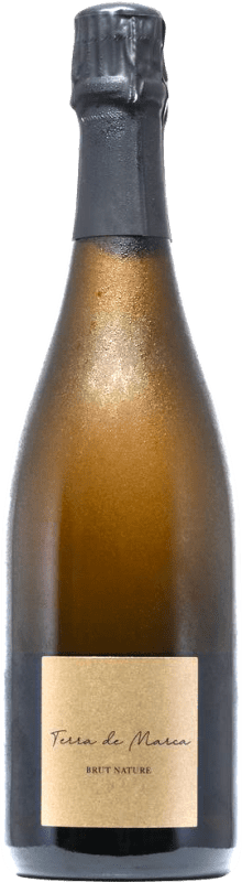68,95 € 免费送货 | 白起泡酒 Terra de Marca Brut Nature — 天然干型起泡酒 Vintage D.O. Cava 加泰罗尼亚 西班牙 Xarel·lo — 哈雷洛 75 cl