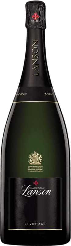 145,95 € Free Shipping | White wine Lanson Le Vintage Brut A.O.C. Champagne Champagne France Pinot Black, Chardonnay Magnum Bottle 1,5 L
