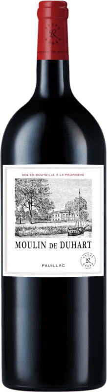 145,95 € Free Shipping | Red wine Château Duhart Milon Moulin Dry A.O.C. Bordeaux Bordeaux France Merlot, Cabernet Sauvignon Magnum Bottle 1,5 L