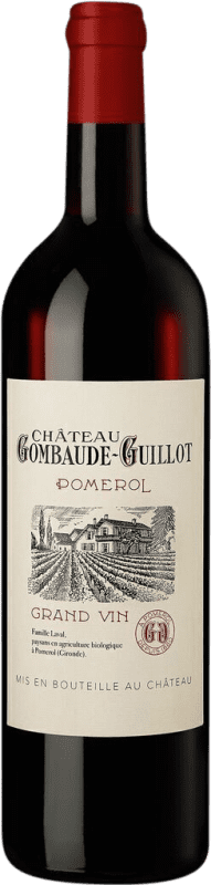 127,95 € Spedizione Gratuita | Vino Rosso Château Gombaude Guillot Seco — Secco A.O.C. Bordeaux bordò Francia Merlot, Cabernet Franc 75 cl