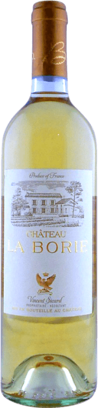 17,95 € Spedizione Gratuita | Vino Dolce Château La Borie Tradizionale, Cuvée A.O.C. Bordeaux bordò Francia Sémillon, Sauvignon Bottiglia 75 cl