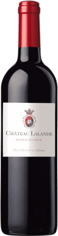 42,95 € Free Shipping | Red wine Château Lalande Dry A.O.C. Saint-Julien Bordeaux France Merlot, Cabernet Sauvignon, Cabernet Franc Bottle 75 cl