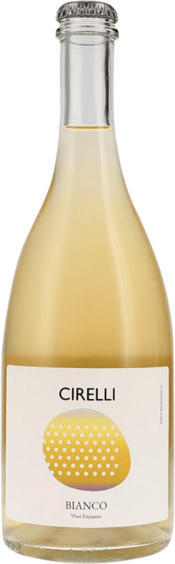 19,95 € Бесплатная доставка | Белое игристое Cirelli Frizzante Bianco сухой D.O.C. Abruzzo Абруцци Италия Trebbiano бутылка 75 cl